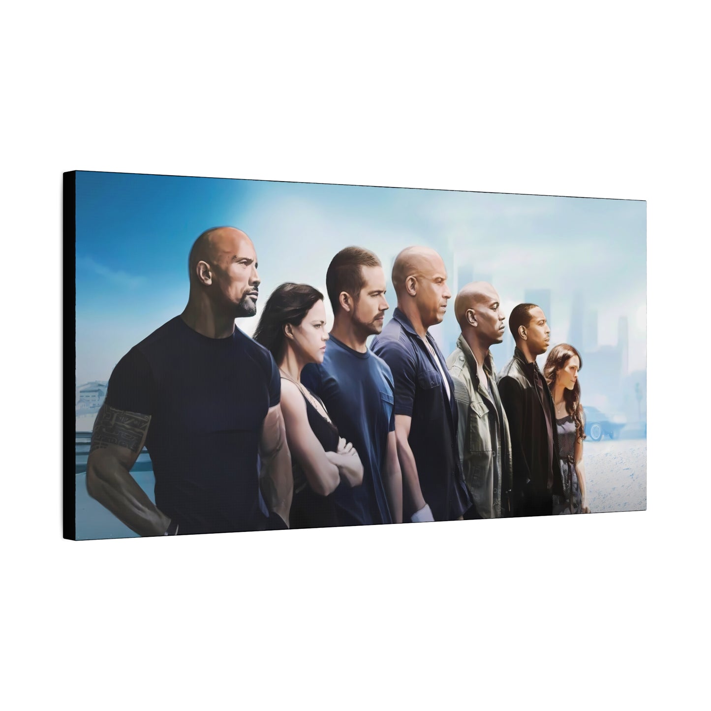 Fast 7 Family Canvas